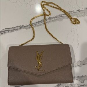 Saint Laurent Uptown Wallet on a Chain